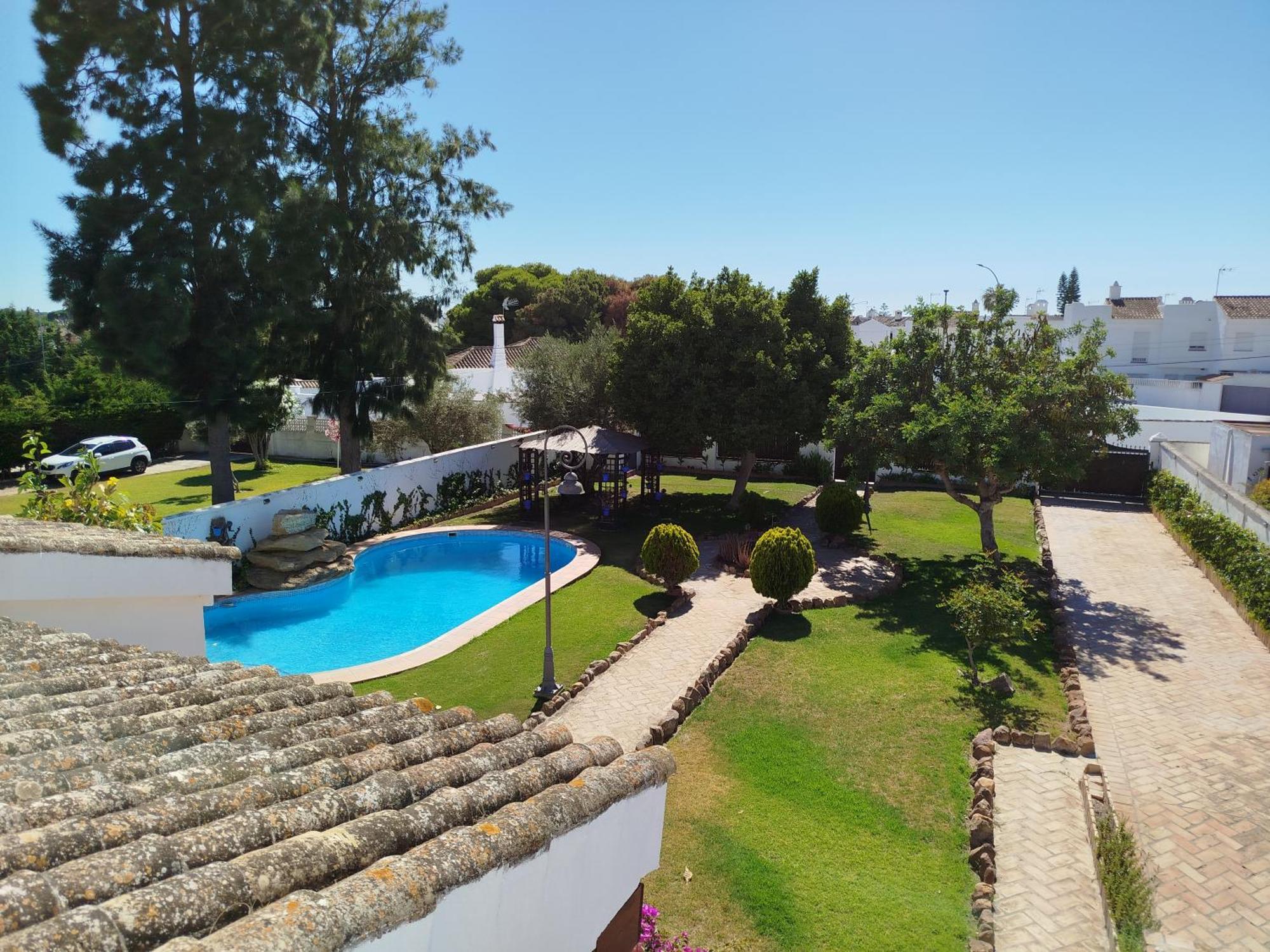 הוילה צ'יקלנה דה לה פרונטרה Gran Casa Con Piscina Privada By Chiclana Dreams מראה חיצוני תמונה